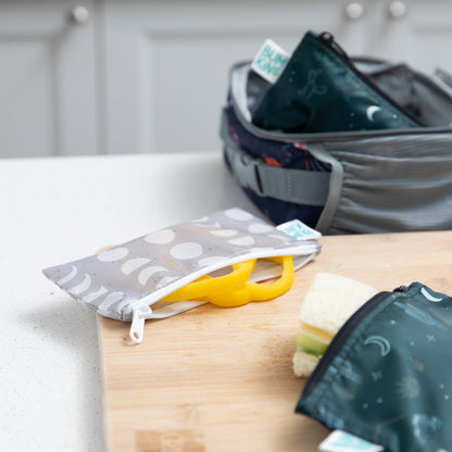 Reusable, Food-Safe Large Snack Bag 2 Pack, Desert Night | Bumkins