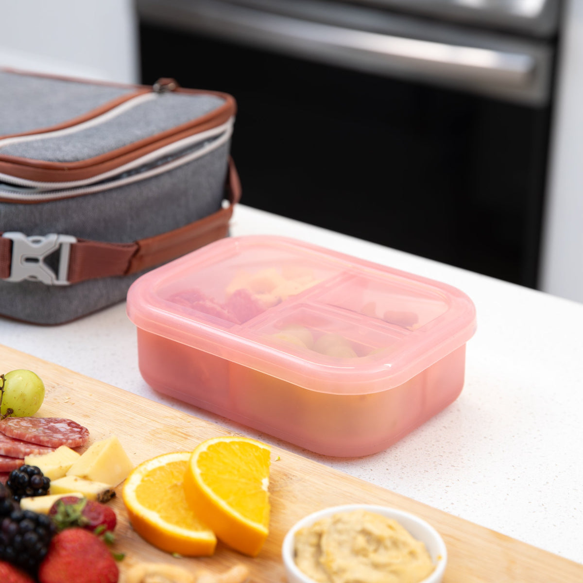 Lunchbox Legends 6-Piece Set: Disco Pink Jelly | Bumkins