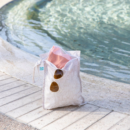 Boho Wander Print Waterproof Bag Set for Travel, Lightweight | Bumkins
