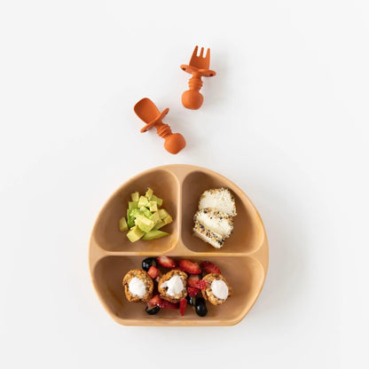 Strong Suction Silicone Plate For Tables & Highchair Trays | Bumkins