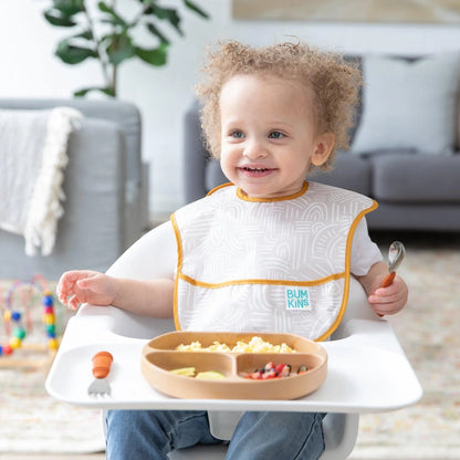 Strong Suction Silicone Plate For Tables & Highchair Trays | Bumkins