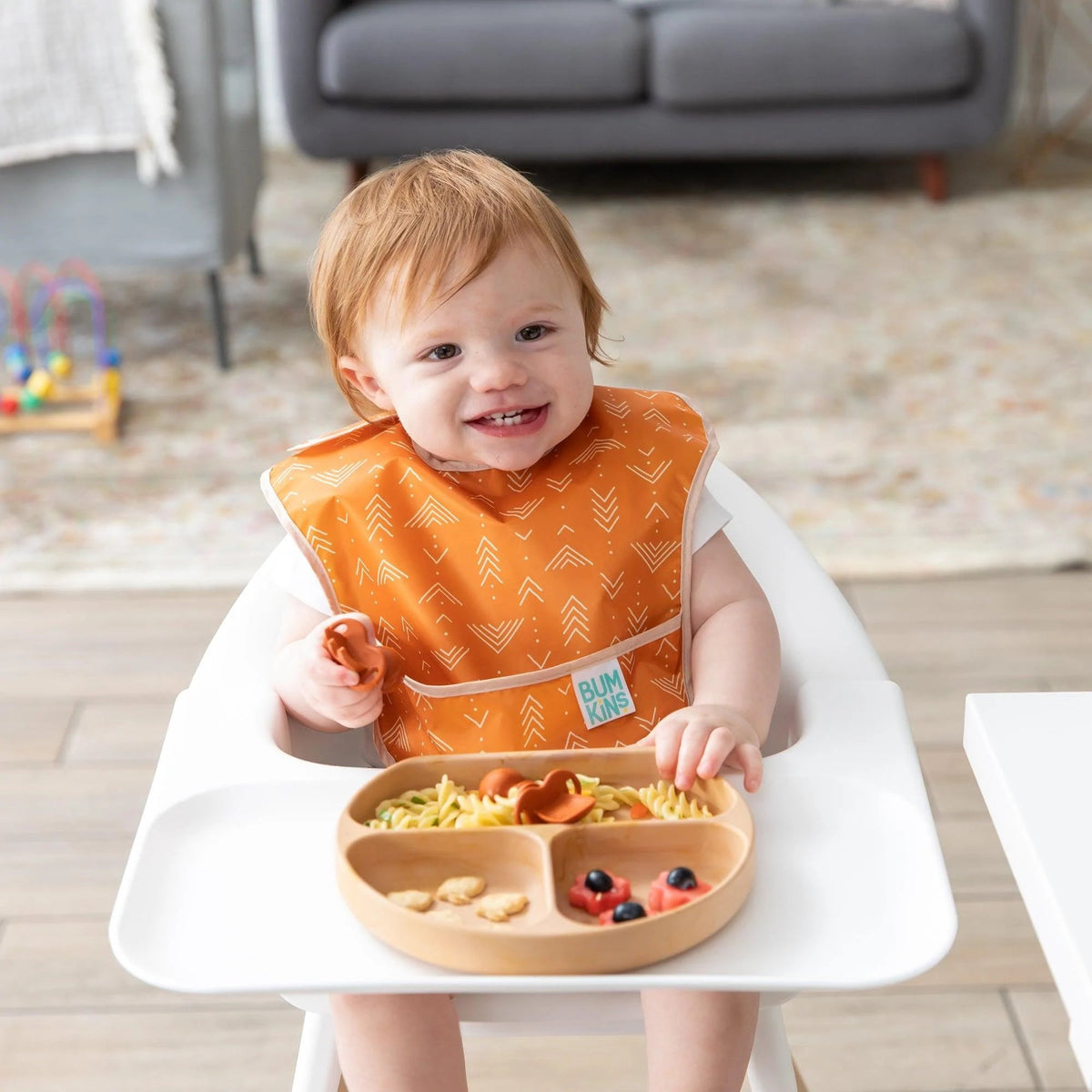 Strong Suction Silicone Plate For Tables & Highchair Trays | Bumkins