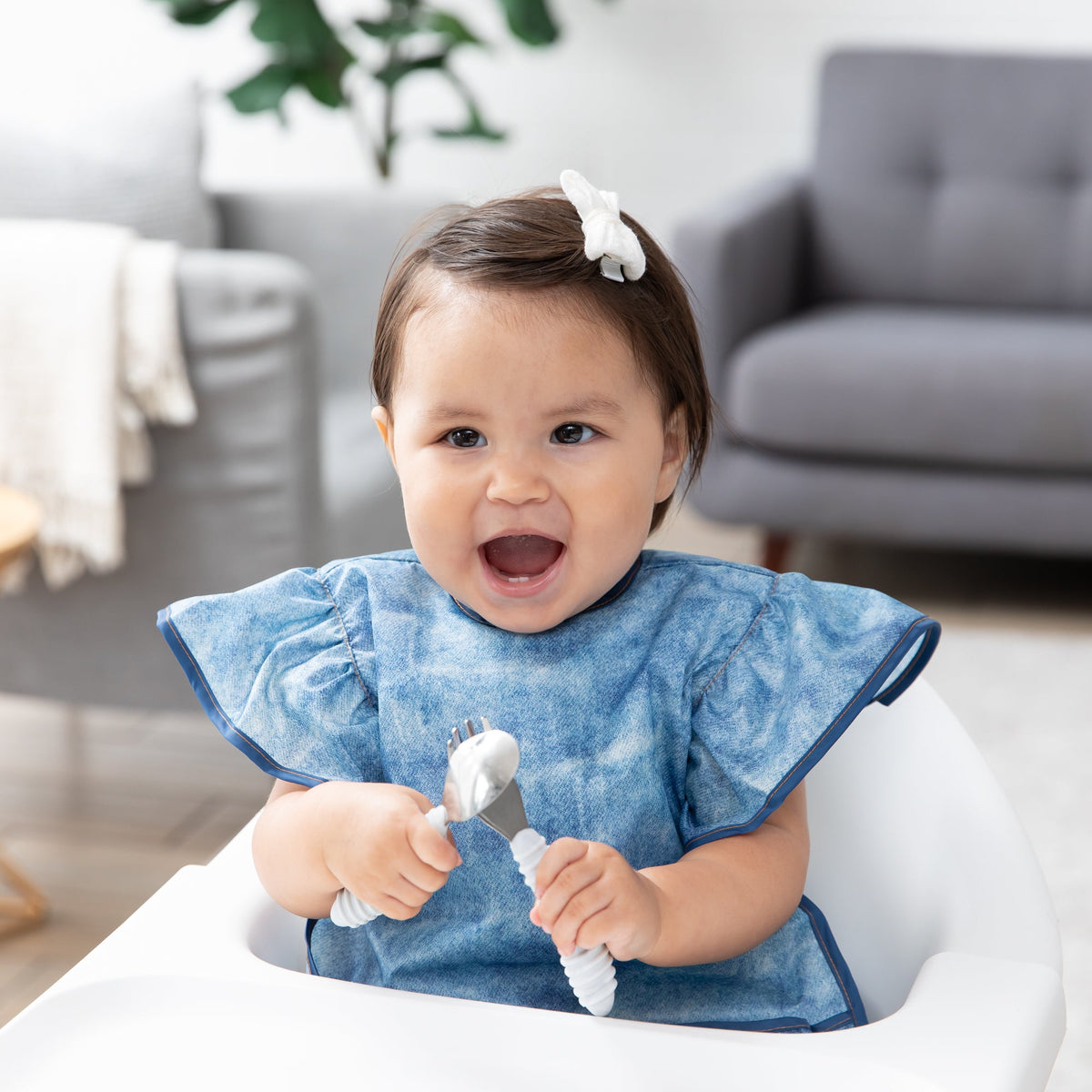 Toddler Silverware Made to Help Littles Scoop + Pierce Food | Bumkins