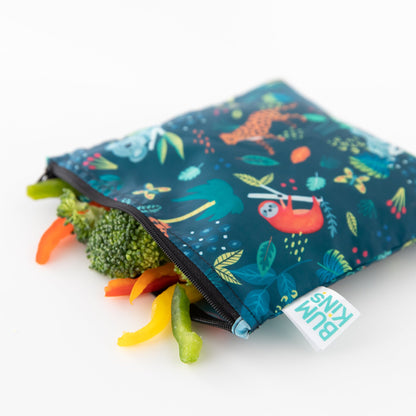 Animal Print Reusable Snack Bag Duo, Cute & Eco-Friendly! | Bumkins