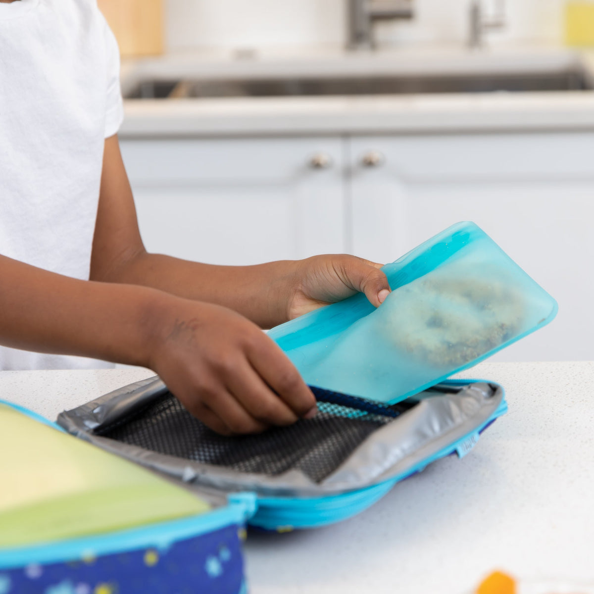 Silicone Flat Reusable Bags: Store, Freeze & Pack with Ease | Bumkins