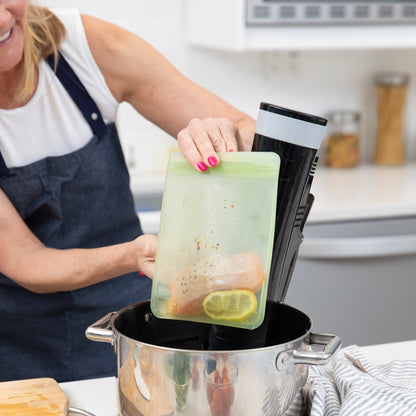 Sage Silicone Storage Bags | Reusable Food & Freezer Bags | Bumkins