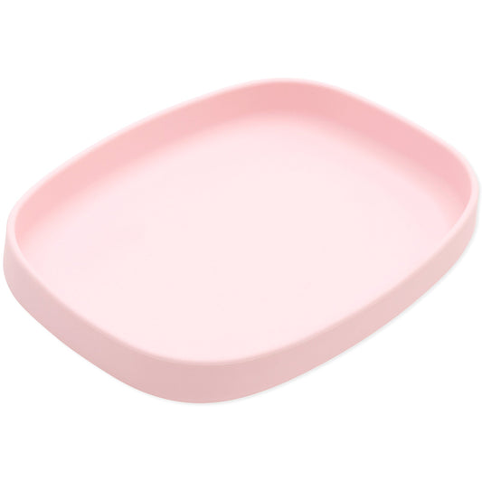 Pink Eco-Friendly Children's Dinnerware Suction Plate/Tray | Bumkins