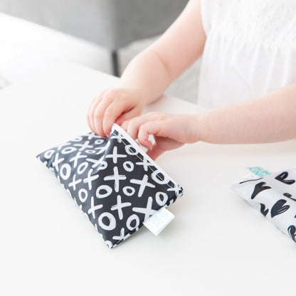 Reusable Snack Bags, Waterproof Fabric, BPA Free, 2-Pack – XOXO Baby | Bumkins