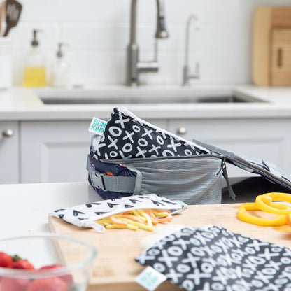 Reusable Snack Bags, Waterproof Fabric, BPA Free, 2-Pack – XOXO Baby | Bumkins