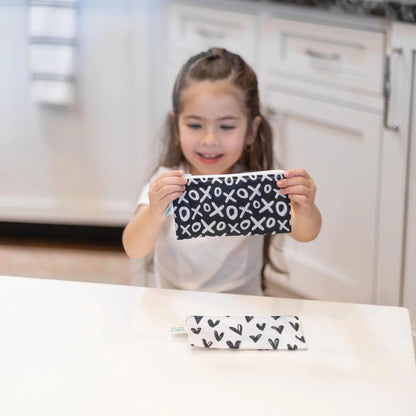 Reusable Snack Bags, Waterproof Fabric, BPA Free, 2-Pack – XOXO Baby | Bumkins