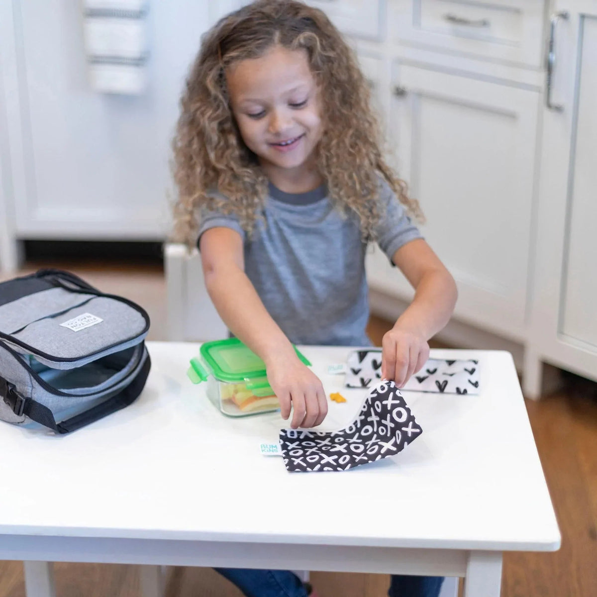 Reusable Snack Bags, Waterproof Fabric, BPA Free, 2-Pack – XOXO Baby | Bumkins