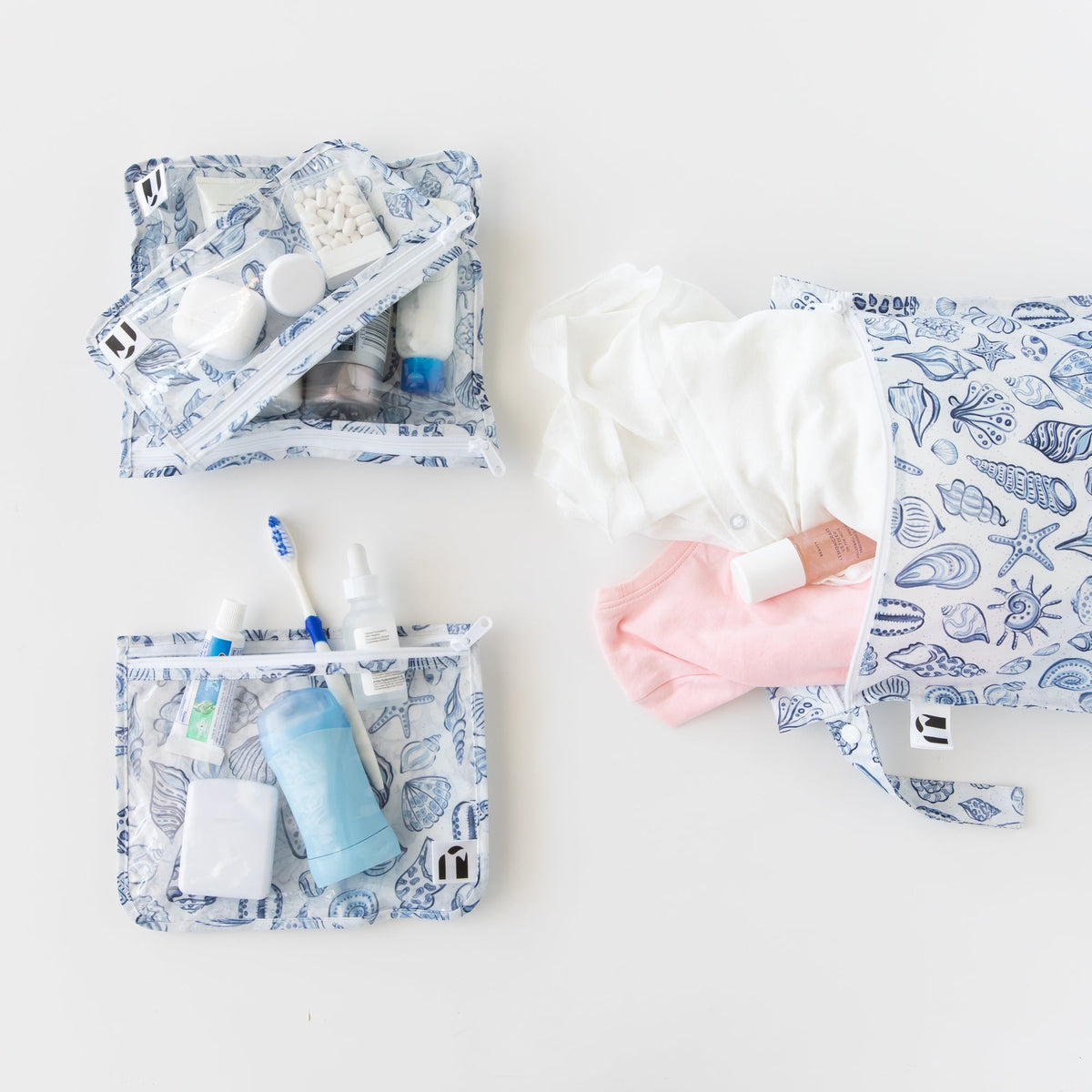 The Commuter Essential 4-Piece Set: Shells | Bumkins