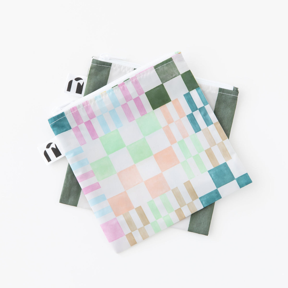 Reusable Snack Bag, Large 2 Pack: Motley Club | Bumkins