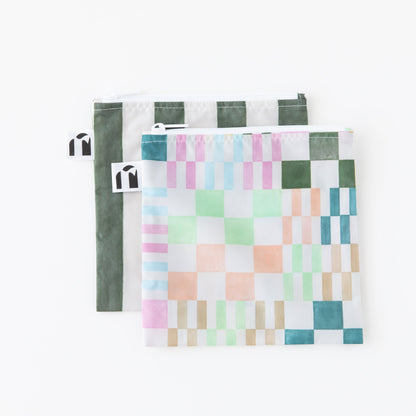 Reusable Snack Bag, Large 2 Pack: Motley Club | Bumkins