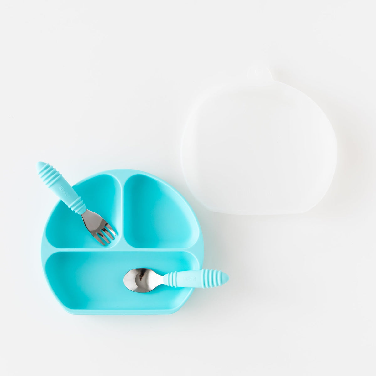 On-The-Go Mealtime 6-Piece Set: Denim + Blue | Bumkins