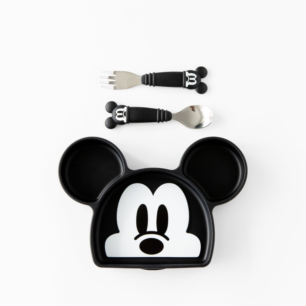 Grip Dish Essential Toddler 3-Piece Mealtime Set: Disney Mickey Mouse | Bumkins