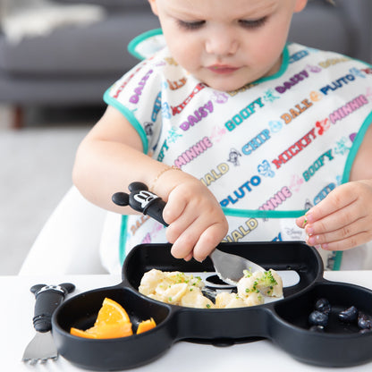 Grip Dish Essential Toddler 3-Piece Mealtime Set: Disney Mickey Mouse | Bumkins