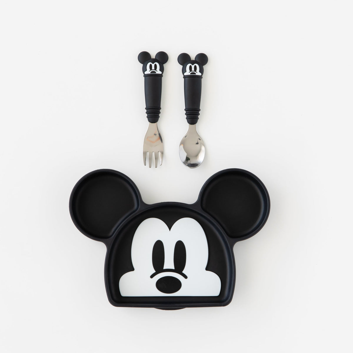 Grip Dish Essential Toddler 3-Piece Mealtime Set: Disney Mickey Mouse | Bumkins