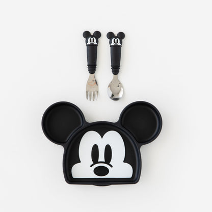 Grip Dish Essential Toddler 3-Piece Mealtime Set: Disney Mickey Mouse | Bumkins