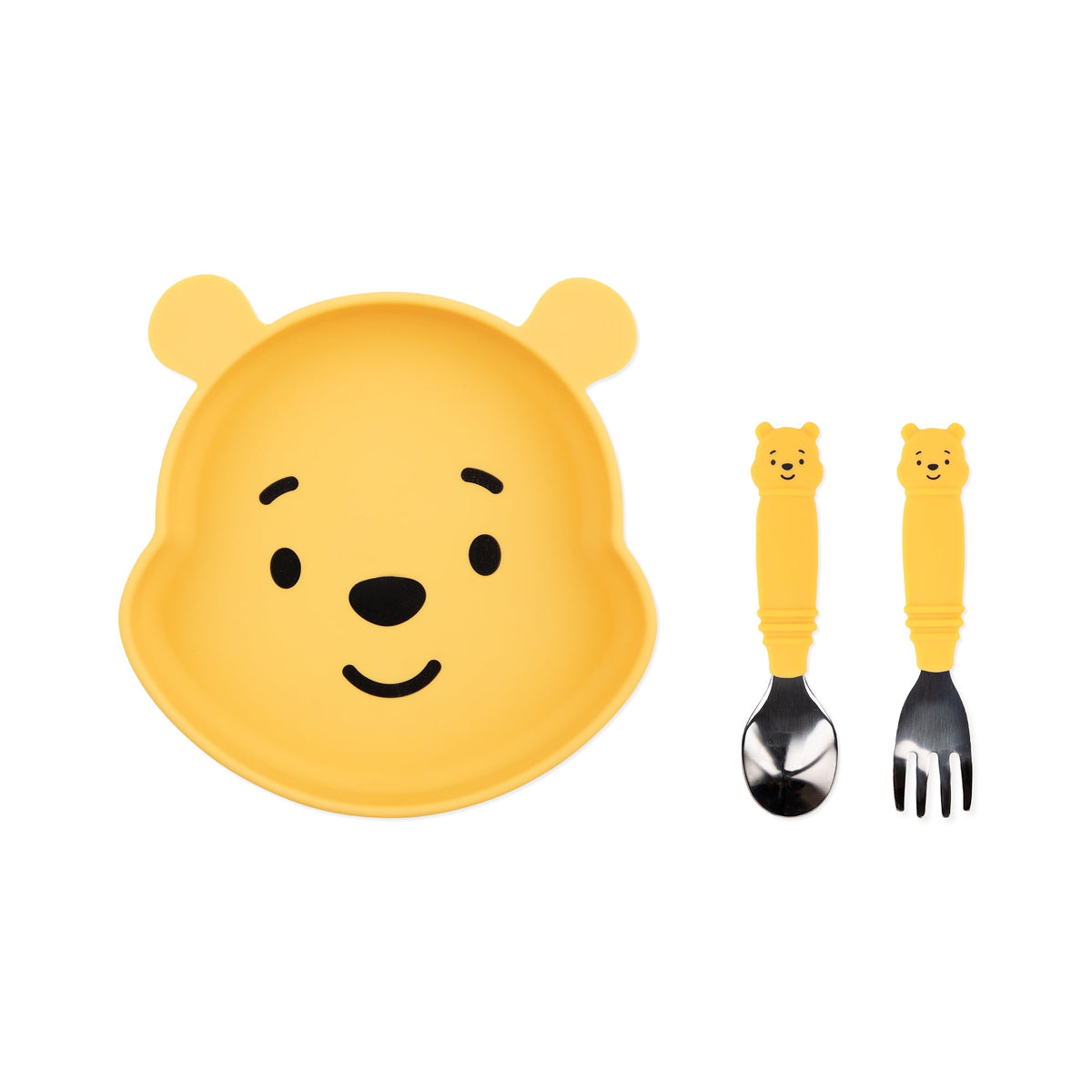 Grip Dish Essential Toddler 3-Piece Mealtime Set: Disney Winnie the Po | Bumkins