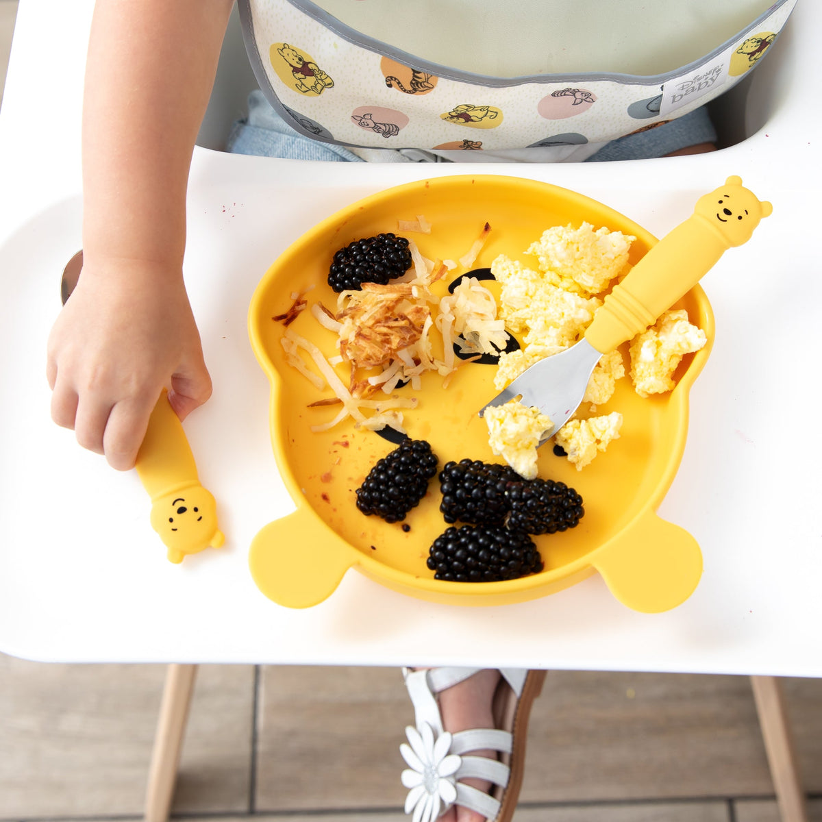 Grip Dish Essential Toddler 3-Piece Mealtime Set: Disney Winnie the Po | Bumkins