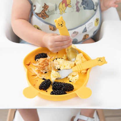 Grip Dish Essential Toddler 3-Piece Mealtime Set: Disney Winnie the Po | Bumkins