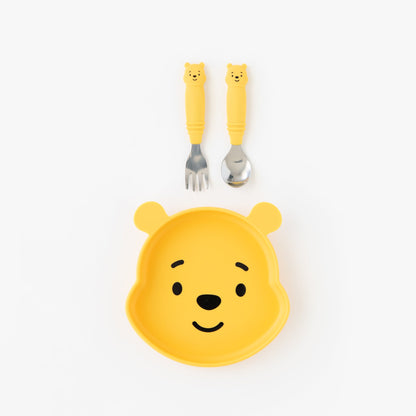 Grip Dish Essential Toddler 3-Piece Mealtime Set: Disney Winnie the Po | Bumkins