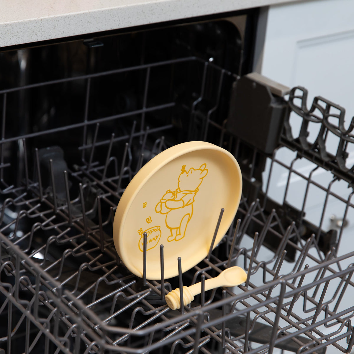 Silicone Plate + Spoon Set: Disney Winnie the Pooh | Bumkins