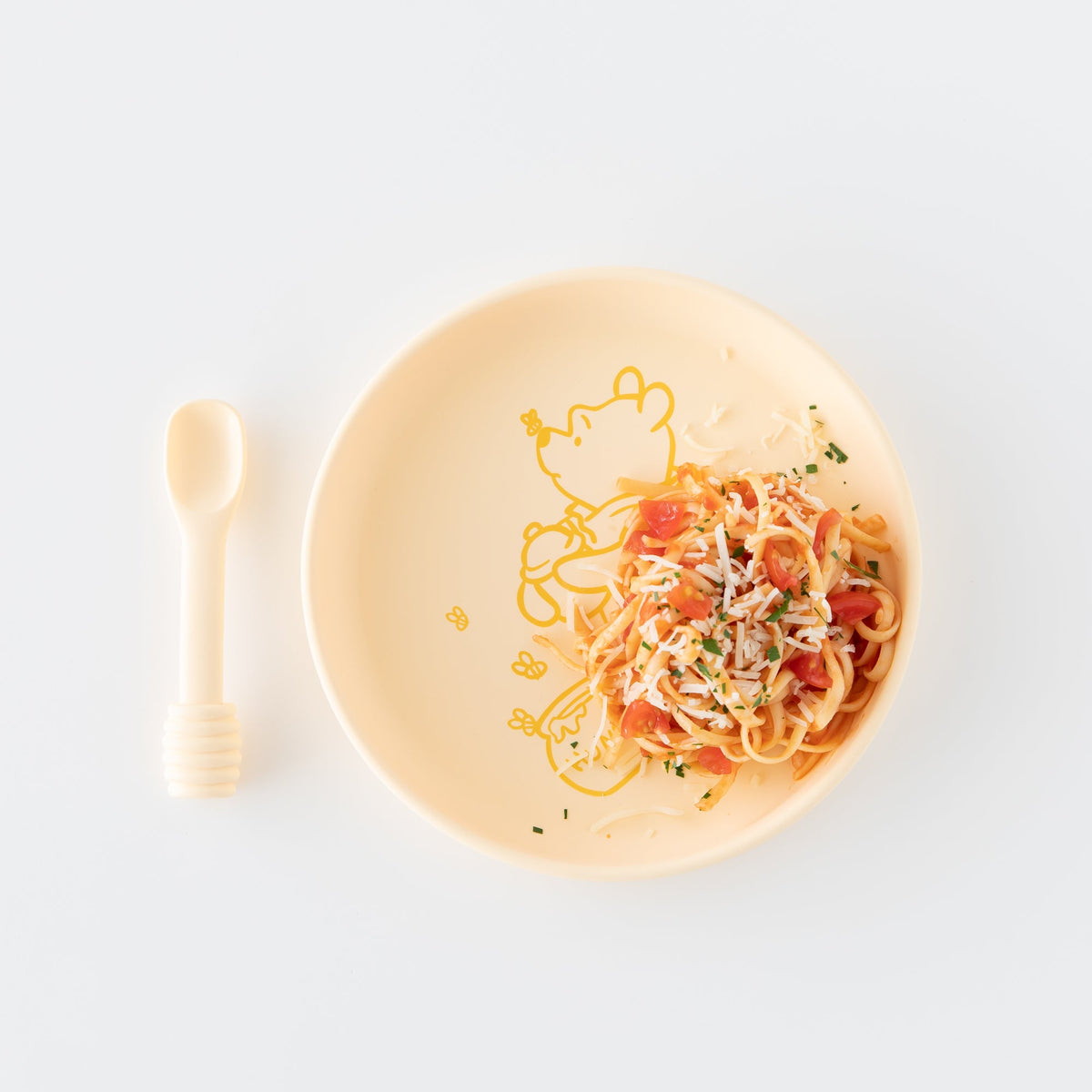 Silicone Plate + Spoon Set: Disney Winnie the Pooh | Bumkins