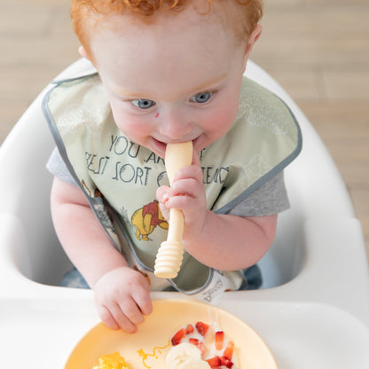 Silicone Plate + Spoon Set: Disney Winnie the Pooh | Bumkins