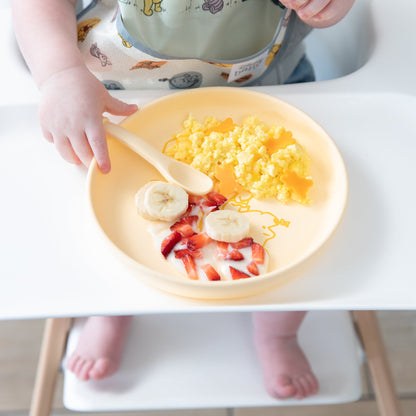 Silicone Plate + Spoon Set: Disney Winnie the Pooh | Bumkins