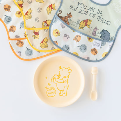 Silicone Plate + Spoon Set: Disney Winnie the Pooh | Bumkins