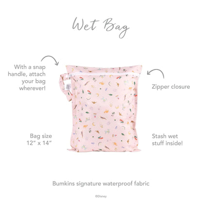 Disney Princess Wet Bag For Dirty Diapers, Clothes + More! | Bumkins