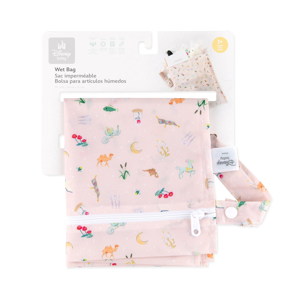 Disney Princess Wet Bag For Dirty Diapers, Clothes + More! | Bumkins