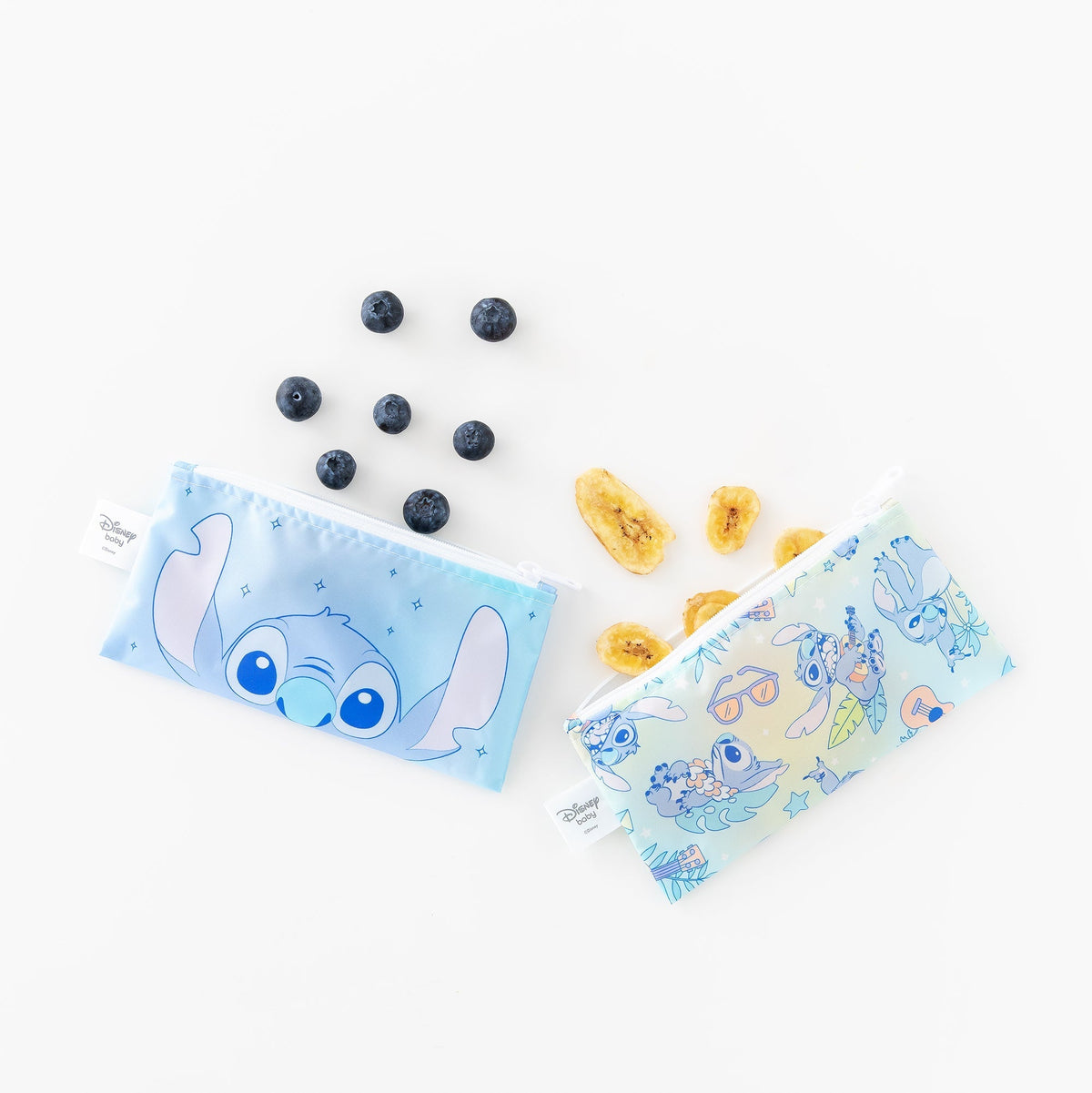 Reusable Snack Bag, Small 2 Pack: Stitch Star-ring Up Trouble | Bumkins