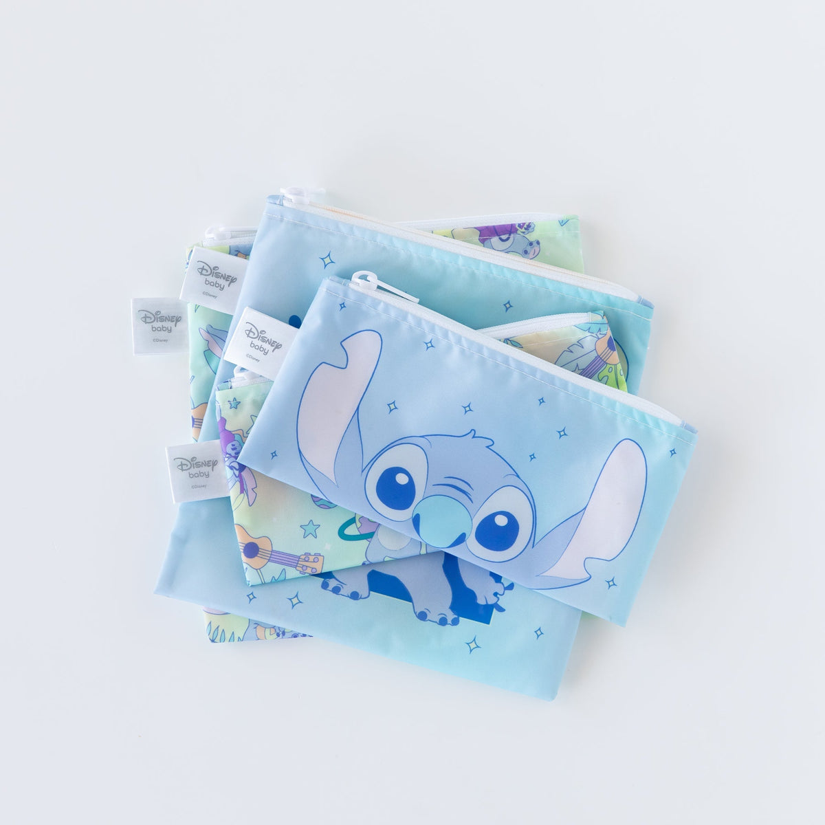 Reusable Snack Bag, Small 2 Pack: Stitch Star-ring Up Trouble | Bumkins