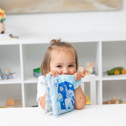 Reusable Snack Bag, Large 2 Pack: Stitch Star-ring Up Trouble | Bumkins