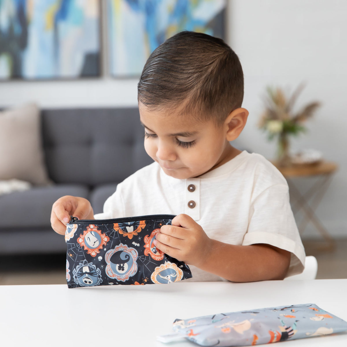 Reusable Snack Bag, Small 2 Pack: Everyday Is Halloween | Bumkins