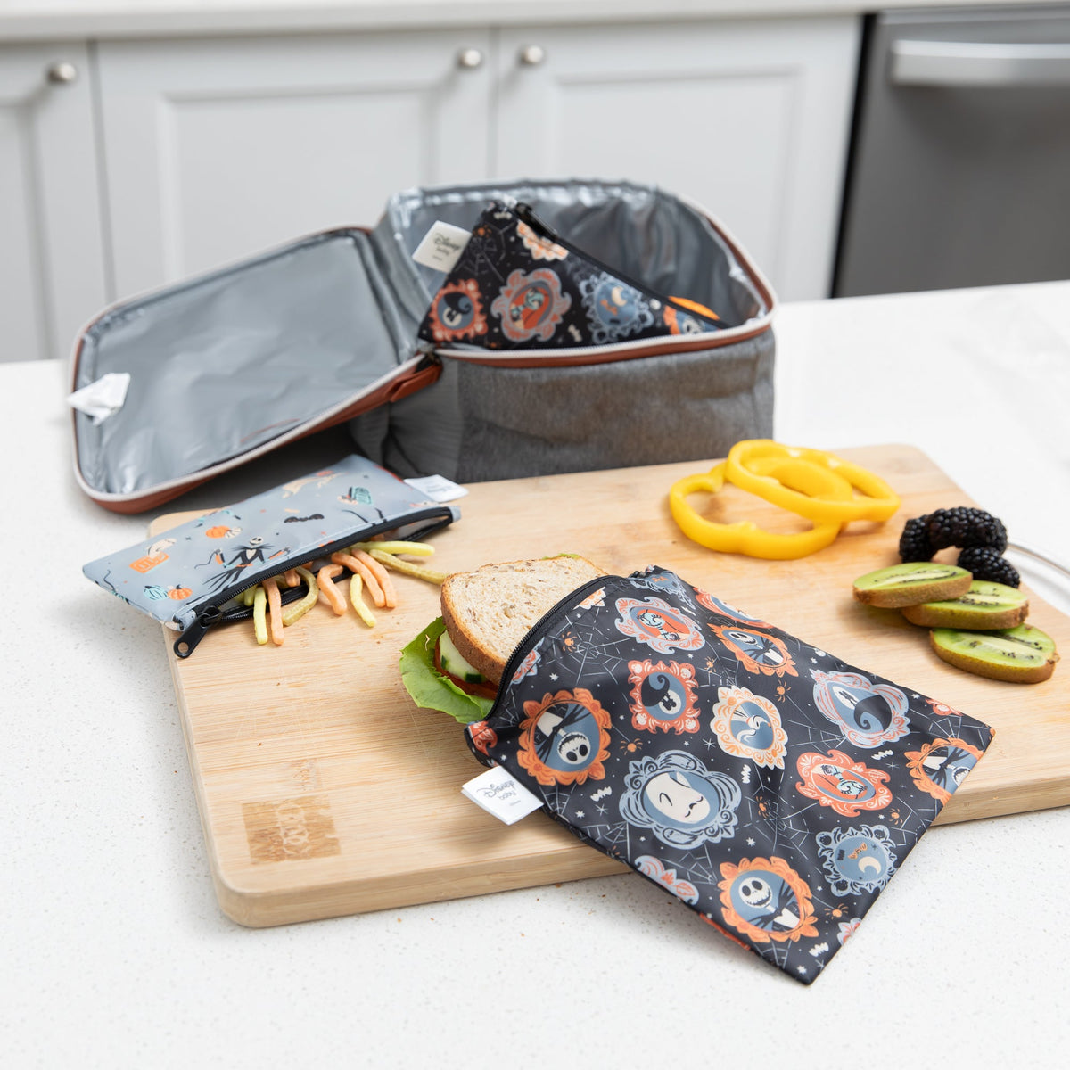 Reusable Snack Bag, Small 2 Pack: Everyday Is Halloween | Bumkins