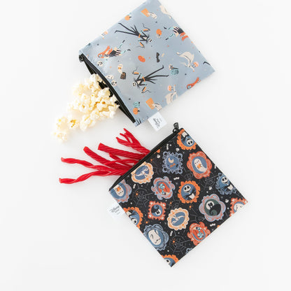 Reusable Snack Bag, Large 2 Pack: Everyday Is Halloween | Bumkins
