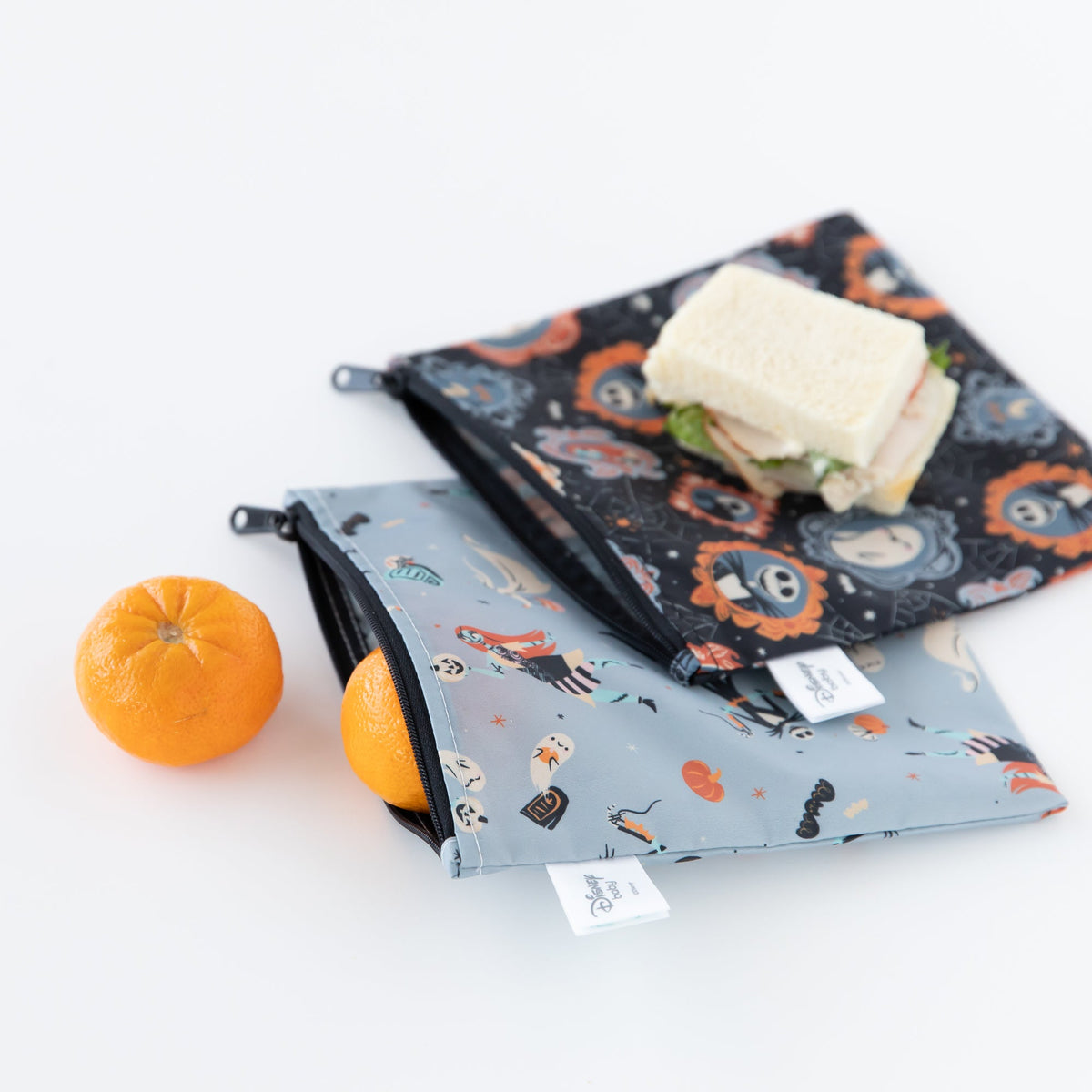 Reusable Snack Bag, Large 2 Pack: Everyday Is Halloween | Bumkins