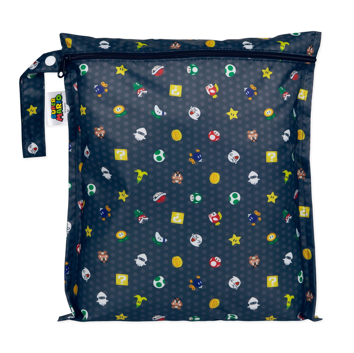 Cool Mario Waterproof Wet Bag For Home or On-the-go | Bumkins