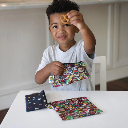 Reusable Super Mario Bags For Snacks, Toys & More! | Bumkins
