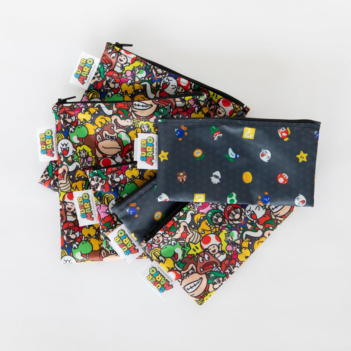 Reusable Super Mario Bags For Snacks, Toys & More! | Bumkins