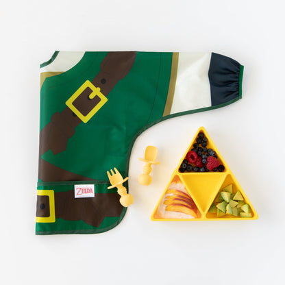 Nintendo Silicone Grip Dish: Zelda™ Triforce | Bumkins
