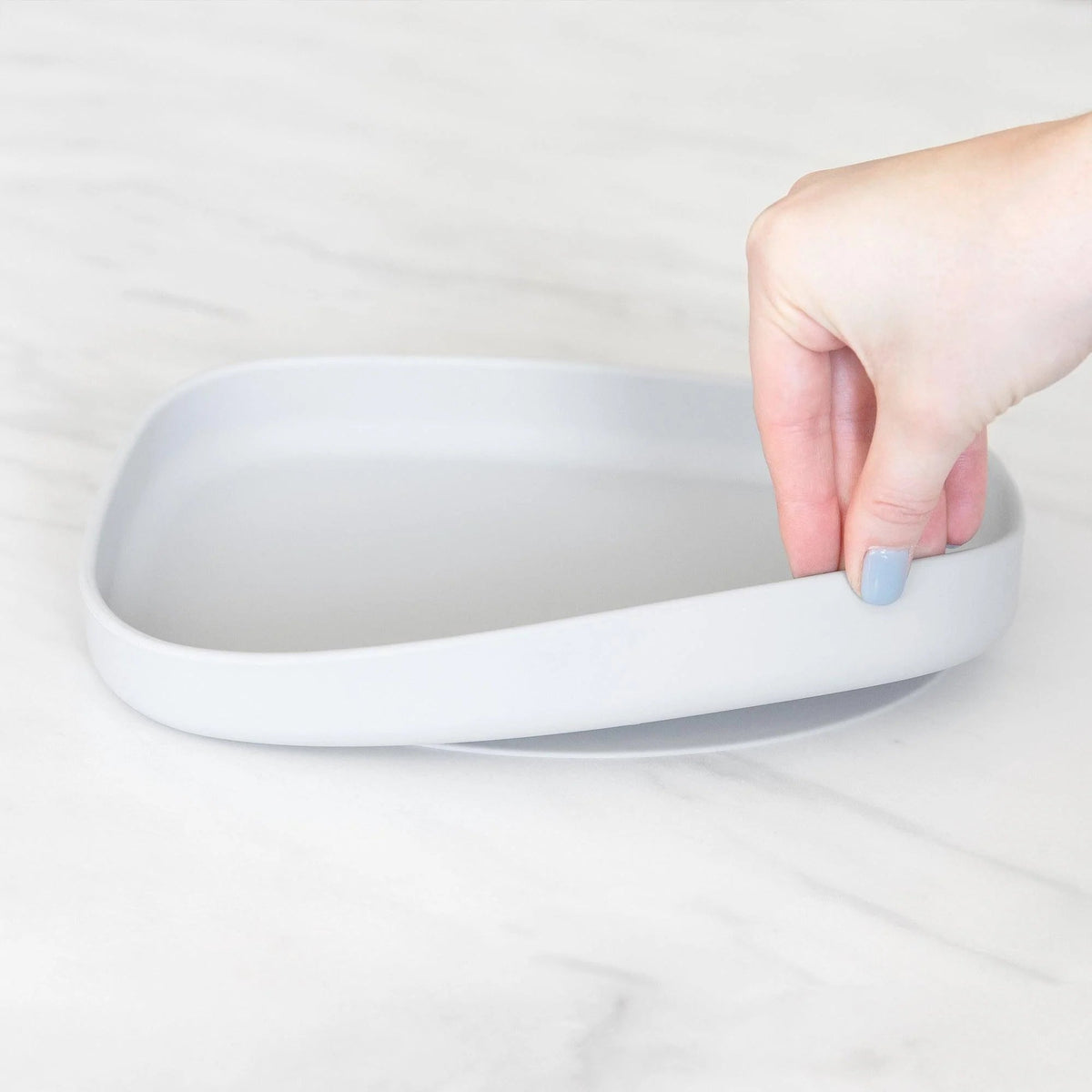 Large Silicone Suction Kids Plate/Tray For Bigger Meals | Bumkins