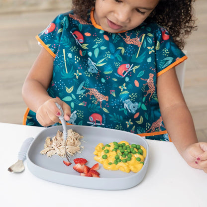 Large Silicone Suction Kids Plate/Tray For Bigger Meals | Bumkins