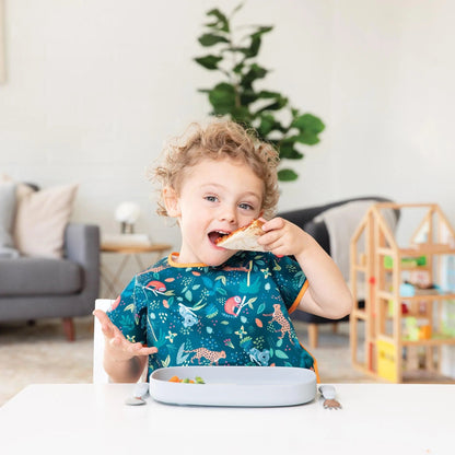 Large Silicone Suction Kids Plate/Tray For Bigger Meals | Bumkins