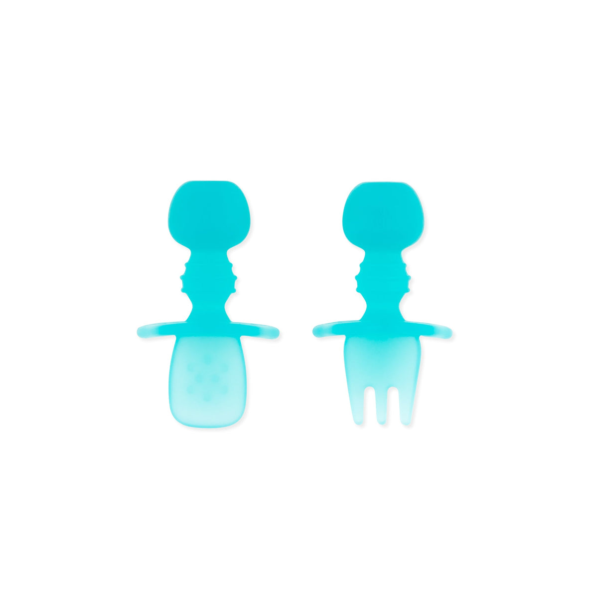 Training Silicone Chewtensils® for Babies, Blue Jelly | Bumkins