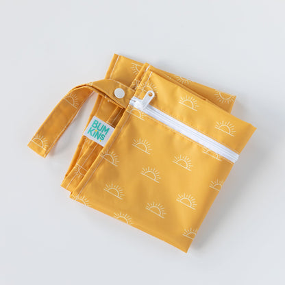 Reusable Sunshine Waterproof Wet Bag for Swim, Diapering | Bumkins
